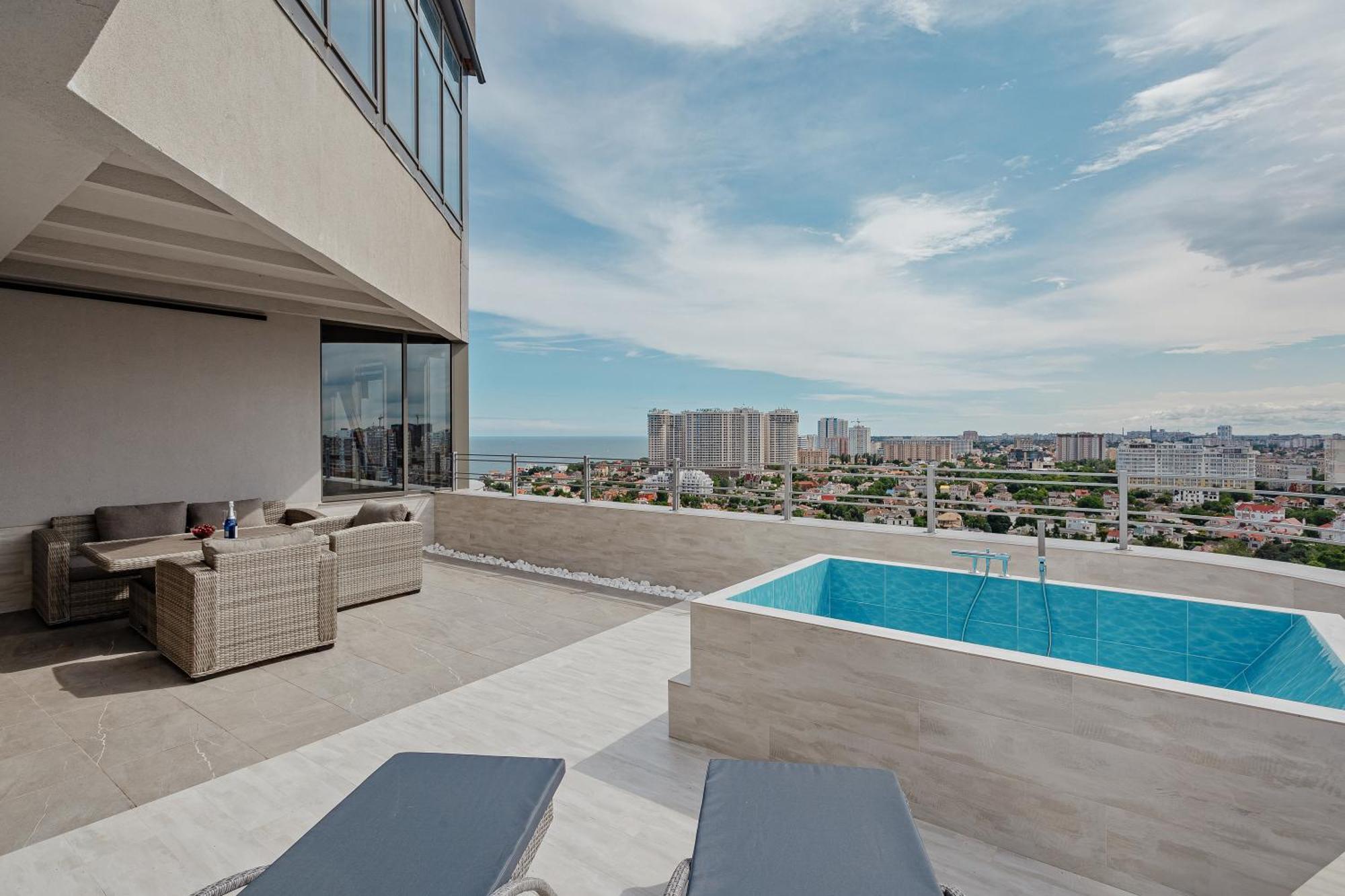 Plaza Arcadia Apartments 오데사 객실 사진