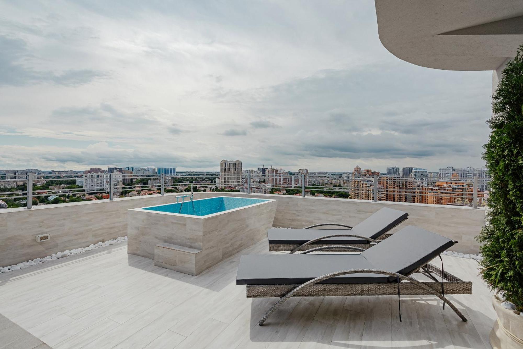 Plaza Arcadia Apartments 오데사 객실 사진